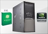 One Office PC Athlon II X2 215, 2x 2,7Ghz (Dualcore), 2 GB DDR3 RAM, 500GB HDD SATA2, DVD Brenner, NVIDIA Geforce 7025 Onboard 3D, 5.1 HD Sound, LAN, inkl. Microsoft Windows 7 Home Premium 32 Bit 41CYM25zCTL. SL160 One Office PC Athlon II X2 215, 2x 2,7Ghz (Dualcore), 2 GB DDR3 RAM, 500GB HDD SATA2, DVD Brenner, NVIDIA Geforce 7025 Onboard 3D, 5.1 HD Sound, LAN, inkl. Microsoft Windows 7 Home Premium 32 Bit