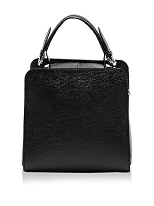 Anna Luchini Bolso asa de mano (Negro)