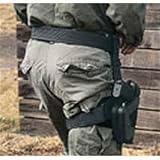 Uncle Mike's Dual Retention Tactical Holster For Right Hand Color Black Size 21