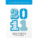 Typodarium 2011: The Daily Dose of Typography. Abrei�kalender zum Aufstellen oder H�ngen mit 365 unterschiedlichen Fonts.: 365 Fonts by 180 Foundries ... St�lpschachtel zum Sammeln der Schriftmustervon "Raban Ruddigkeit"