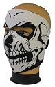 Biker Motorrad Kart Halloween Helloween Maske Sturmhaube Sturmmaske Balaclava Totenkopf Karneval Ski