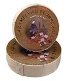 All natural butter caramels from Brittany large size in Camembert box 6.16 oz 175 grams