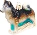 Old World Christmas Malamute Ornament