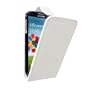 Slabo Flip Case Cover f�r Samsung Galaxy S4 - "Kunstleder" - WEI� | WHITE