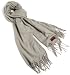 Diesel Men's Sampson-Service Scarf, Grey, One Size