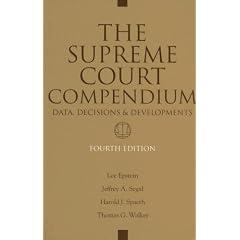 The Supreme Court Compendium: Data, Decisions, And Developments