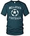 Distressed Belleeks Football Fine Jersey T-Shirt