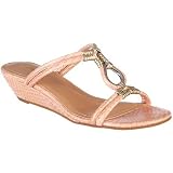 Mootsies Tootsies Mumble Womens Wedge Sandals