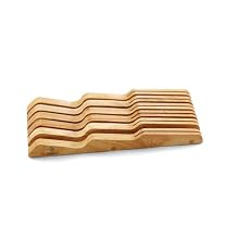 Mundial Solid Wood In-Drawer Knife Storage Tray, Small
