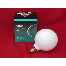 150 Watt 5 Globe Vanity, Accent Light Bulb by Halco