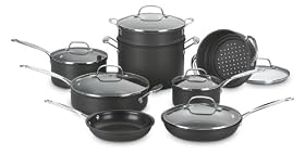 Cuisinart Chef's Classic Nonstick Hard-Anodized 14-Piece Cookware Set