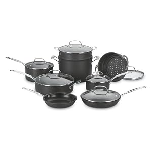 Cuisinart 66-14 Chef's Classic Nonstick Hard-Anodized 14-Piece Cookware Set