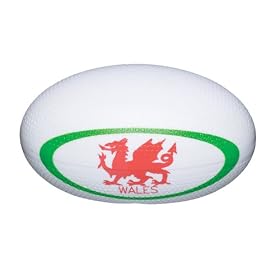 Kitchencraft Kitsch'n'Fun Bottle Ball Sound Bottle Opener, Welsh Rugby Ball, Clam Packed