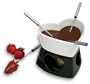 Swissmar Amore Heart-Shaped Chocolate Fondue Set