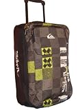 Quiksilver Luggage- Quiksilver Small Wheelie Suitcase- Quiksilver Polo Check Me Out Black Olive One Size
