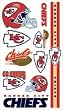 Kansas City Chiefs Temporary Tattoos - SET OF 6 - Sports Merchandise