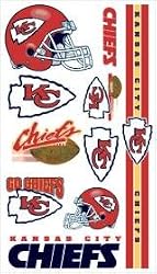 Kansas City Chiefs Temporary Tattoos - SET OF 6 - Sports Merchandise