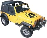 Bestop 49249 6 Wide Fender Flares with Stone Guards for Jeep