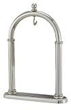 Avalon Solid Brass Arched Silver-Tone Pocket Watch Stand