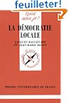 La d�mocratie locale