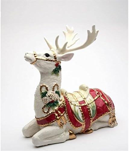 Appletree Maureen Drdak Christmas Fantasia Sitting Reindeer Figure