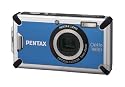 Pentax Optio W80 Waterproof 12.1MP Digital Camera with 5x Wide Angle Triple Shake Reduction Optical Zoom and 2.5 inch LCD (Azure Blue)