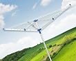 PREMIUM 30mtr ROTARY WASHING LINE KIT. PERFECT FOR SMALL FAMILIES OR LIMITED GARDEN SPACE. COMPLETE WITH ZIPPED AIRER COVER AND METAL GROUND SPIKE. EVERYTHING YOU NEED IN 1 PACKAGE.