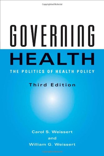 Textbook Cover for Governing Health: The Politics of Health Policy