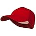 E4hats Big Size Summer Twill Mesh Flexible Fitted Cap - Red 2XL-3XL