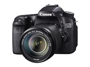 Canon EOS 70D 20.2 MP Digital SLR Camera with Dual Pixel CMOS AF and EF-S 18-135mm F3.5-5.6 IS STM Kit