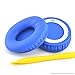 Beats by Dr. Dre Solo, Solo HD, Solo HD 2.0 On-Ear Headphone Replacement Ear Pad / Ear Cushion / Ear Cups / Ear Cover / Earpads Repair Parts (Blue)