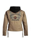 Harley-Davidson® Women's Horizon 3-in-1 Cotton Jacket, 100% cotton herringbone. Embroidery. 98406-10VW