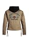 Harley-Davidson&reg; Women's Horizon 3-in-1 Cotton Jacket, 100% cotton herringbone. Embroidery. 98406-10VW