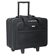 US Luggage Ballistic Nylon Rolling Computer Case - B100-4 Black