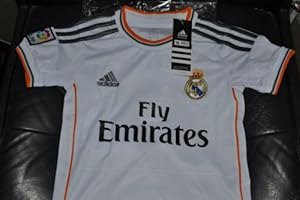 2013/2014 real madrid home football soccer kids jersey & short RONALDO 7 (L (8-9 years))