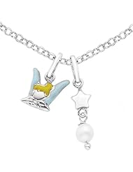 Disney® Tinkerbell Enamel & Pearl Necklace