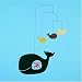 Flensted Jonah and the Whale Nursery Mobile