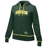 Nike Oregon Ducks Green Ladies Classic Full Zip Fleece Hoody Sweatshirt