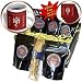 Beverly Turner Design - Gold Dragon, Happy New Year in Chinese, 2012 - Coffee Gift Baskets - Coffee Gift Basket