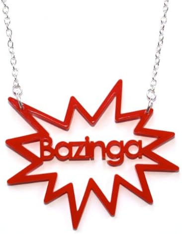 Sour Cherry Bazinga Big Bang Theory Necklace 2