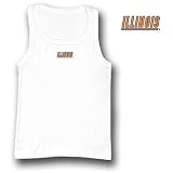 Illinois Fighting Illini NCAA Debut Tank Top Shirt For Women (White)