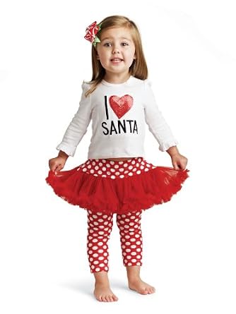 Baby-girls I Love Santa Play Set