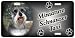   - Miniature Schnauzer uncropped silver Personalized 