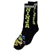TMNT Teenage Mutant Ninja Turtles Boys 2 pack Crew Socks (6-8, Ninja Black)
