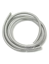 Automotive Parts and Accessories: Generic 10 Ft Braided Stainless Steel 3/8 X 5/8 Oil/Fuel Line For Harley-Davidson (MUSA 83018) - Generic