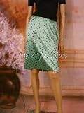 Dolce & Gabbana - $995 New DOLCE & GABBANA Jade Green Dots Stretchy Skirt 4