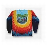 Grateful Dead "Woods Bears" Long Sleeve Tie-Dye T-Shirt