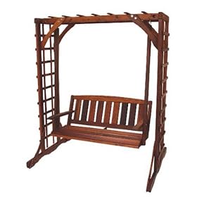 Cedar Arbor Swing Set by 