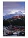 Fishing Port, Newly Built Houses on Hill and Sermisiaq Peak (1210M) Beyond, Nuuk, Greenland Photographic Poster Print by Anders Blomqvist, 12x16
