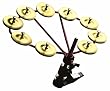 Latin Percussion LP192 Cyclop Ring  Brass